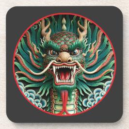Japanische Drachen- und chinesisch-buddhistische T Getränkeuntersetzer