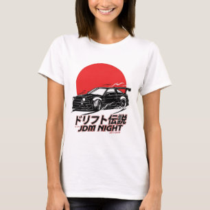 Japanische Drift-Kultur-Straßenrenn-Ästhetik T-Shirt