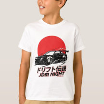 Japanische Drift-Kultur-Straßenrenn-Ästhetik