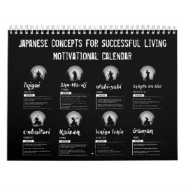 japanische Erfolgskonzepte - Motivierend Kalender