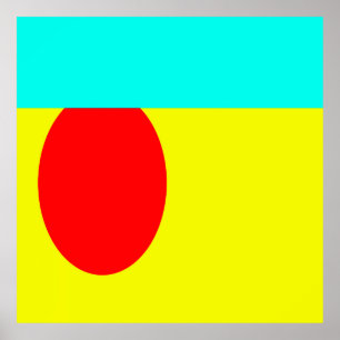 Japanische Farben Poster