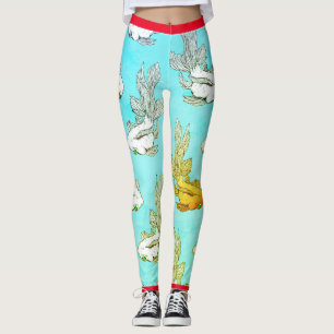 JAPANISCHE FISH SWIMMINGLeggings Leggings
