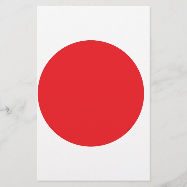 Japanische Flagge (Vorderseite)