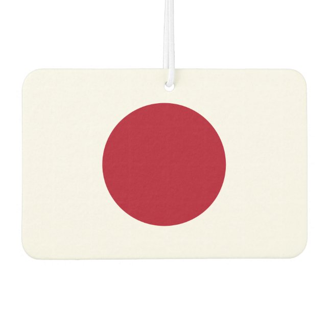 Japanische Flagge Autolufterfrischer (Vorderseite)