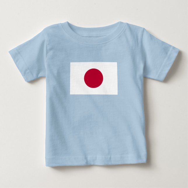 Japanische Flagge Baby T-shirt (Vorderseite)