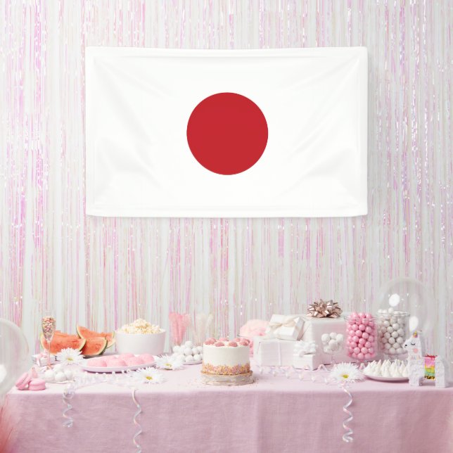Japanische Flagge Banner (Party)