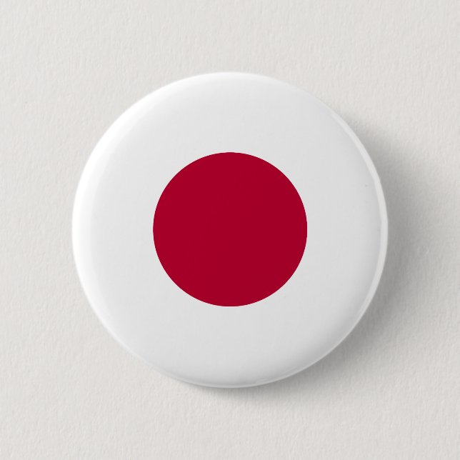 Japanische Flagge Button (Vorderseite)