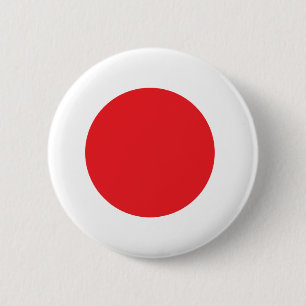 Japanische Flagge Button