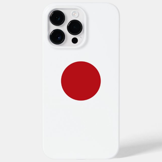 Japanische Flagge Case-Mate iPhone 14 Pro Max Hülle (Rückseite)