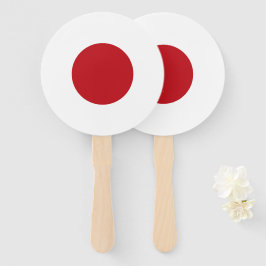 Japanische Flagge Fächer