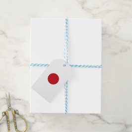 Japanische Flagge Geschenkanhänger