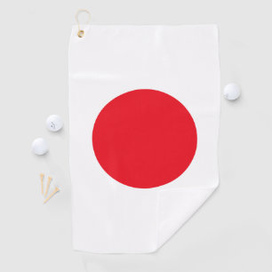 Japanische Flagge Golfhandtuch