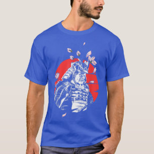 Japanische Flagge Japanische Art Samurai Shinobi W T-Shirt