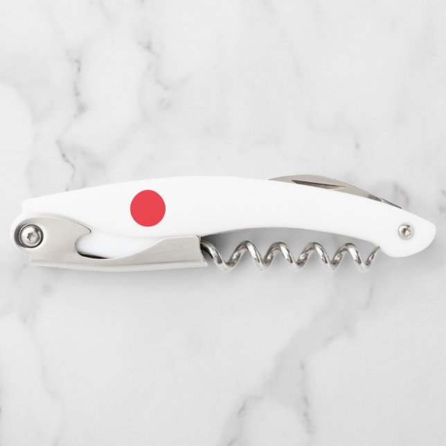 Japanische Flagge Kellnermesser (Vorderseite)