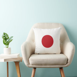 Japanische Flagge Kissen