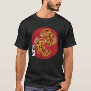 Japanische Flagge Koi Fisch Koi Carp Aquarium Koi  T-Shirt