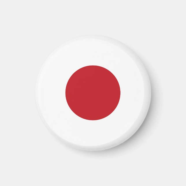 Japanische Flagge Magnet (Vorne)