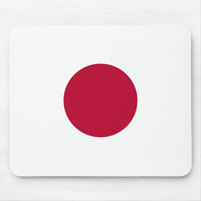 Japanische Flagge Mousepad (Vorne)