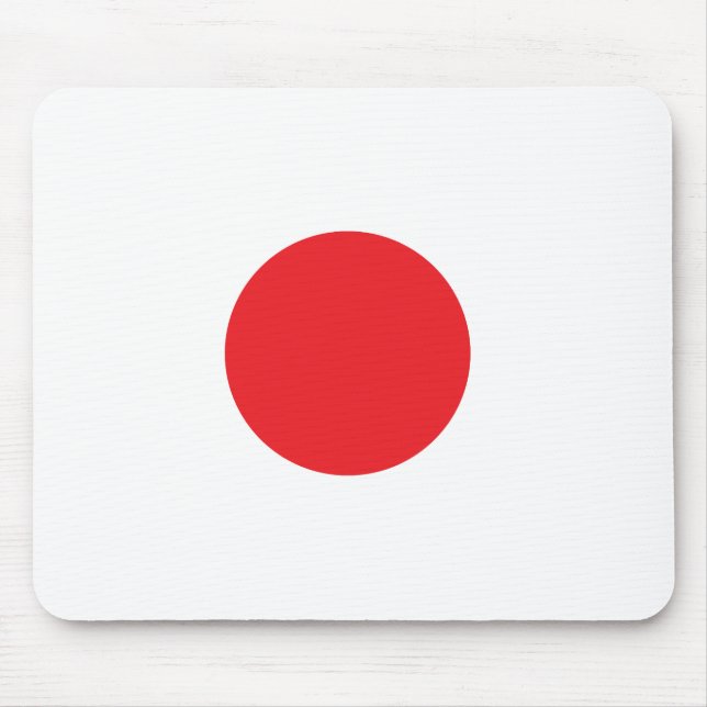 Japanische Flagge Mousepad (Vorne)