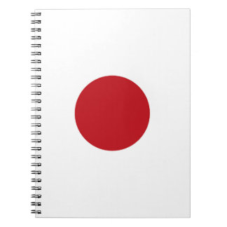 Japanische Flagge Notizblock