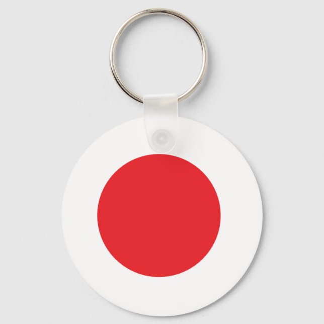Japanische Flagge Schlüsselanhänger (Vorderseite)