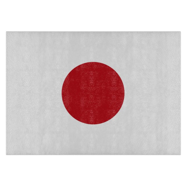Japanische Flagge Schneidebrett (Vorderseite)