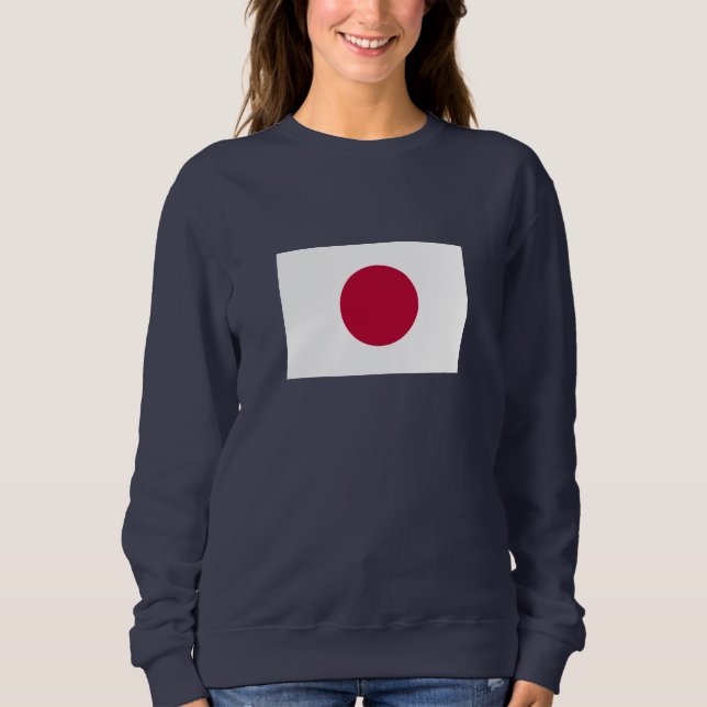Japanische Flagge Sweatshirt (Vorderseite)