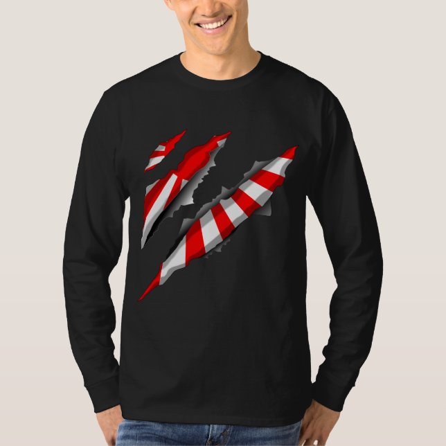 Japanische Flagge T-Shirt (Vorderseite)