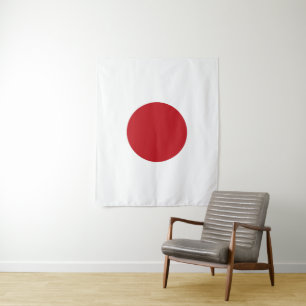 Japanische Flagge Wandteppich