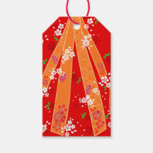 Japanische florale Kimono Muster Spring