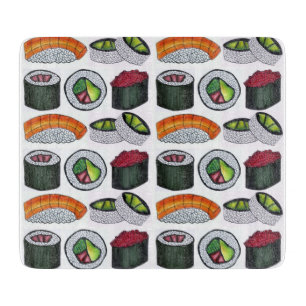 Japanische Food Sushi California Roll Cutting Boar Schneidebrett