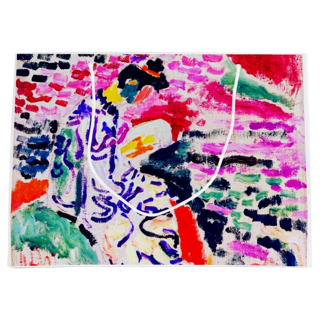 Japanische Frau neben dem Wasser, Matisse Große Geschenktüte (Vorderseite)
