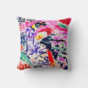 Japanische Frau neben dem Wasser, Matisse Kissen