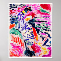 Japanische Frau neben dem Wasser, Matisse