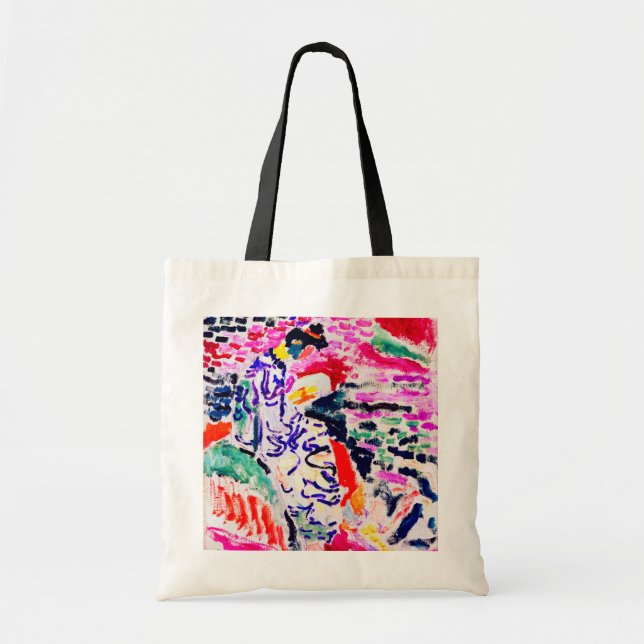 Japanische Frau neben dem Wasser, Matisse Tragetasche (Vorne)