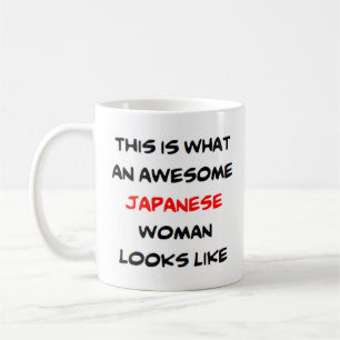 japanische Frau, phantastisch Kaffeetasse