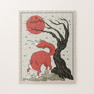 Japanische Fuchs-Kunst