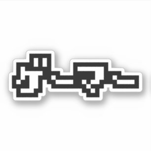 Japanische Gamer ゲーマー Japan-Sprache Nihong Aufkleber