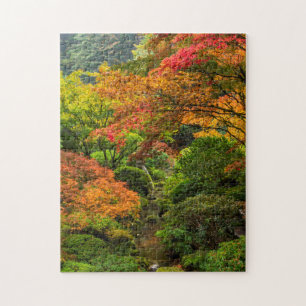 Japanische Gärten im Herbst in Portland, Oregon 2