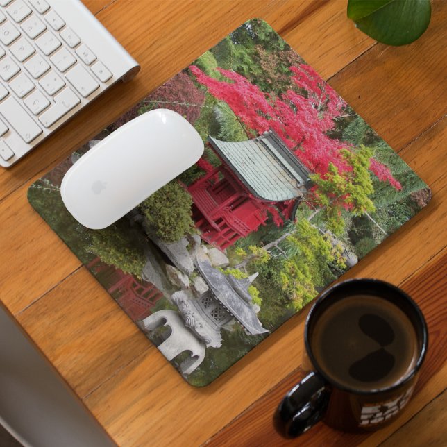 Japanische Garten-Szene Mousepad (In Situ)
