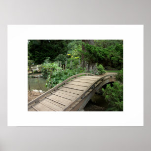 Japanische Gartenposter Poster