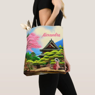 Japanische Gartentote Tasche