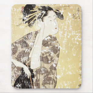Japanische Geisha Mousepad