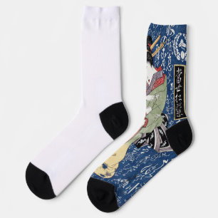 Japanische Geisha - Nachhaltige Premium Crew Socke