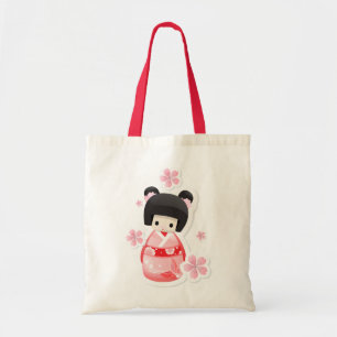 Japanische Geisha-Puppe - Brötchen-Reihe Tasche