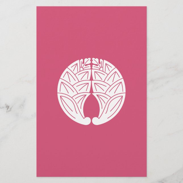 Japanische Gingers Briefpapier (Vorderseite)