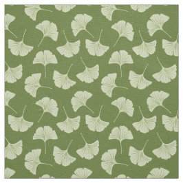 Japanische Ginkgo-Blätter Stoff