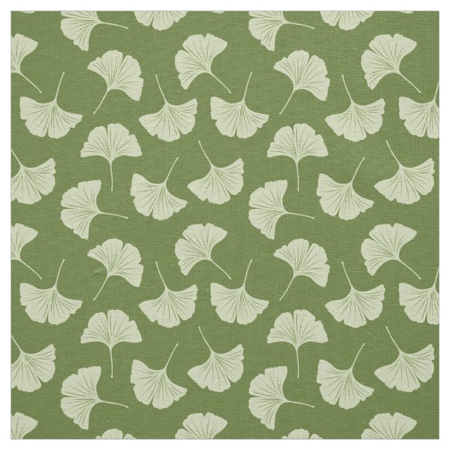 Japanische Ginkgo-Blätter Stoff (Muster)