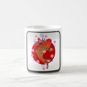 Japanische glatte Flagge Kaffeetasse