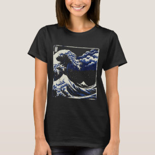 Japanische Große Welle von Kanagawa Ukiyo-e Art Me T-Shirt